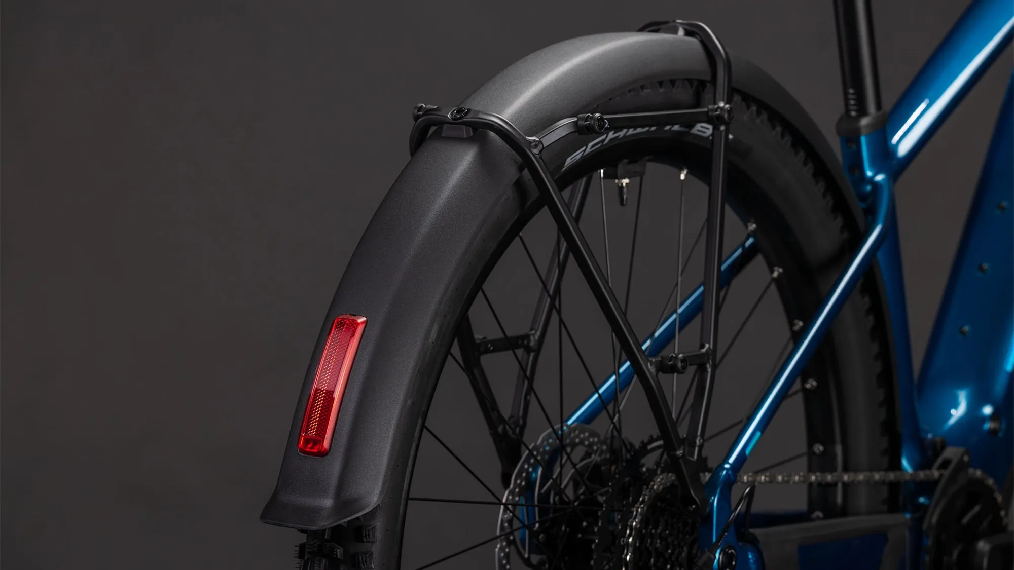 Garde-boue arrière et porte-bagages